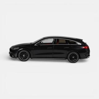 Mercedes-Benz CLA Shooting Brake mit EQ-Technologie cosmos black NZG 1:18 Metallmodell